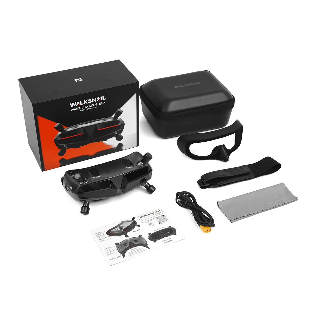 Walksnail Avatar Hd Goggles X - Occhiali FPV CADDX Walksnail Avatar HD