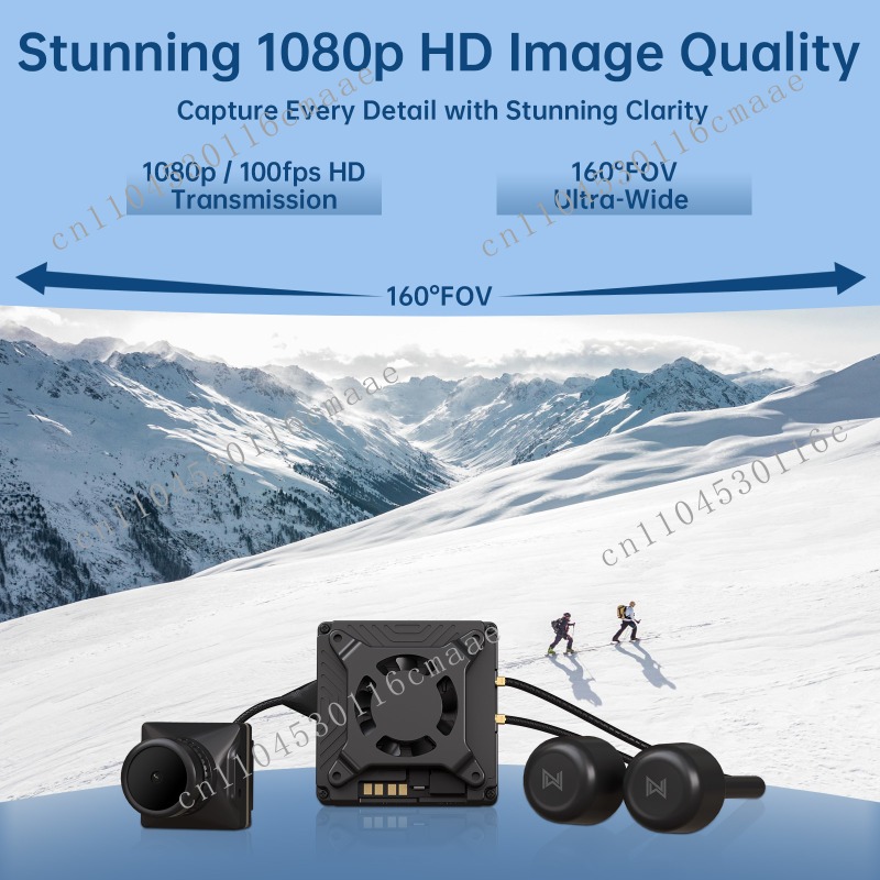Walksnail Avatar Gt Kit 2W Vtx - Kit FPV GT Max 2W VTX