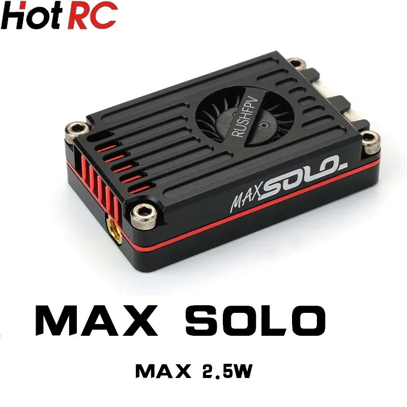Rushfpv Rush Max Solo 5.8G 2.5W Vtx - RUSHFPV TANK MAX SOLO VTX Trasmettitore