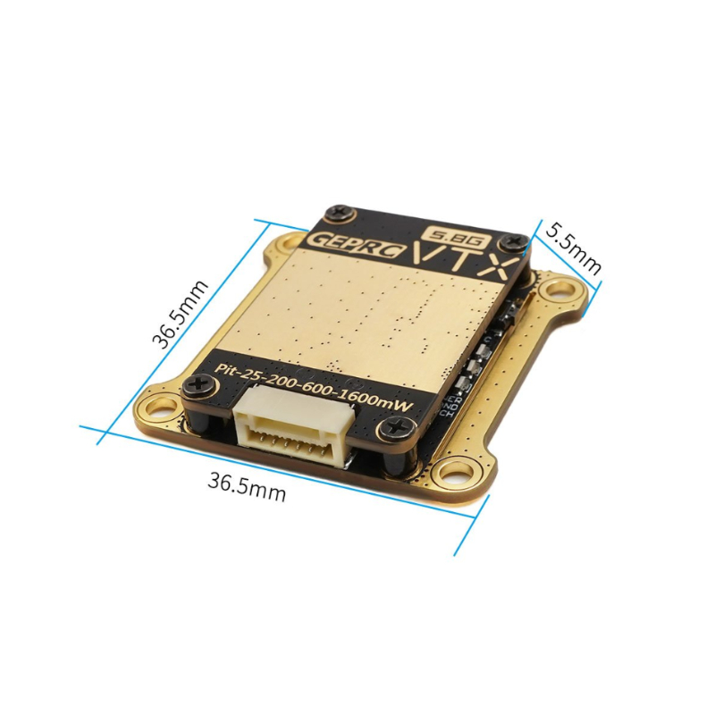 GEPRC RAD 5.8G VTX -1.6W/2.5W  - Geprc Rad Vtx 5.8G 2.5W recensione e prezzo