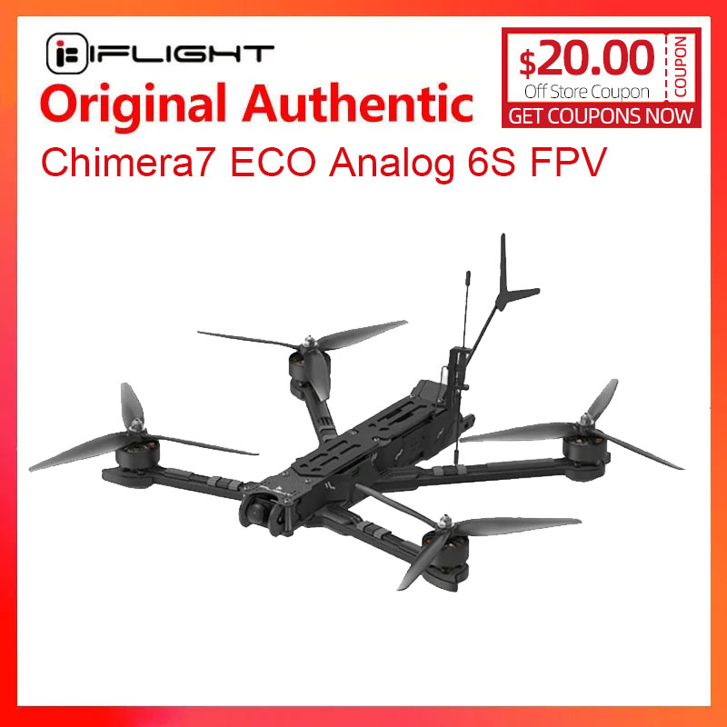 IFlight Chimera7 ECO Analog 6S - Iflight Blitz 1.6W 5.8G Vtx recensione e prezzo