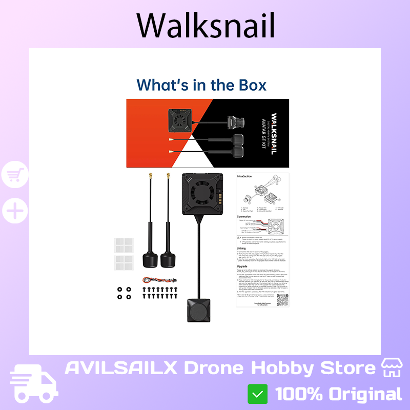 Kit FPV Walksnail Avatar GT Ma - Walksnail Avatar Gt Kit 2W Vtx recensione e prezzo