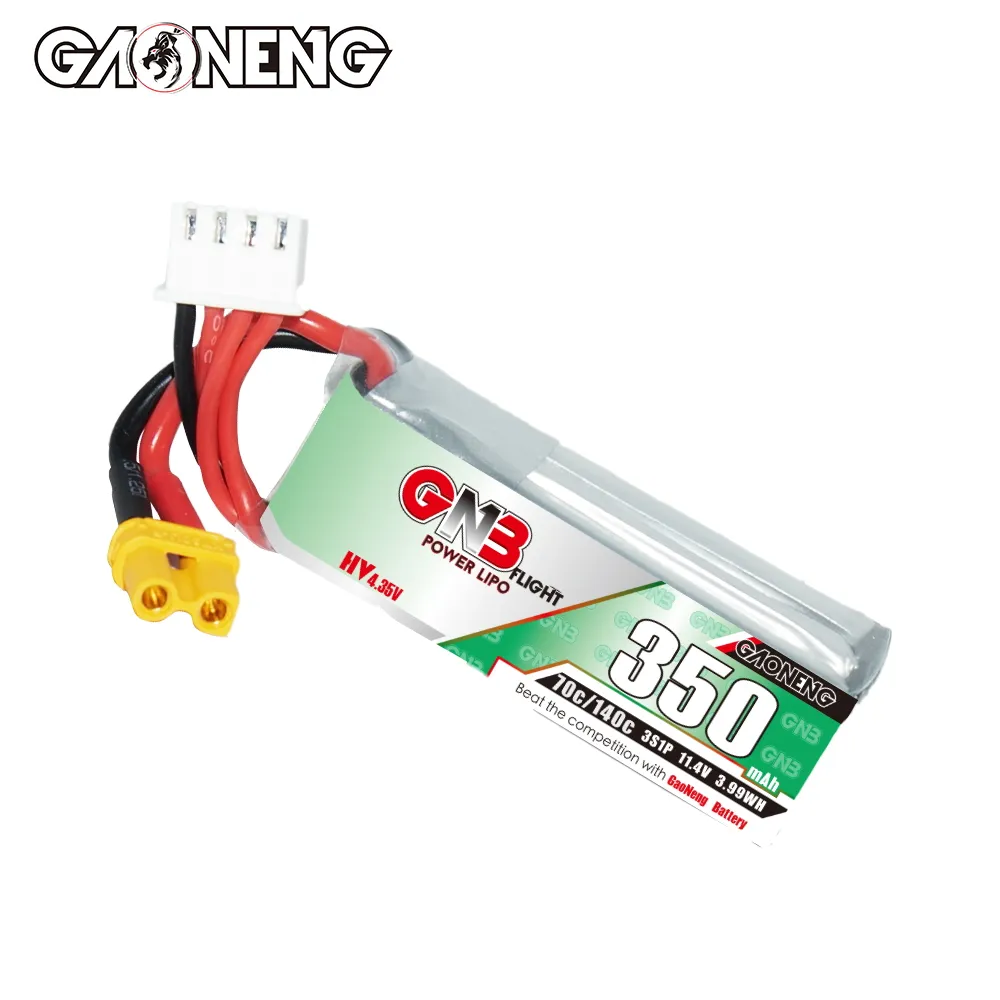 Batteria LiPo Gaoneng GNB 350m - Walksnail Avatar Hd Goggles X recensione e prezzo