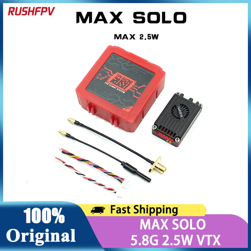 RUSHFPV RUSH MAX SOLO 5.8GHz 2 - Rushfpv Rush Max Solo 5.8G 2.5W Vtx recensione e prezzo