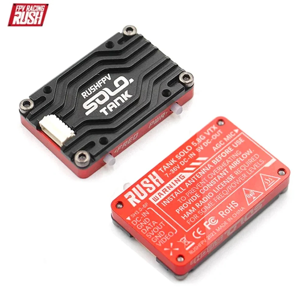 RushFPV Rush FPV Max Solo 2.5W - Rushfpv Rush Max Solo 5.8G 2.5W Vtx recensione e prezzo