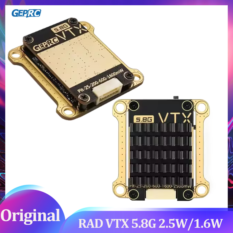 GEPRC RAD VTX 5.8G 1.6W 2.5W 4 - Geprc Rad Vtx 5.8G 2.5W recensione e prezzo