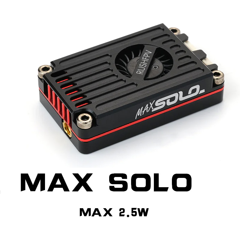 RUSHFPV RUSH MAX SOLO / TANK S - Rushfpv Rush Max Solo 5.8G 2.5W Vtx recensione e prezzo