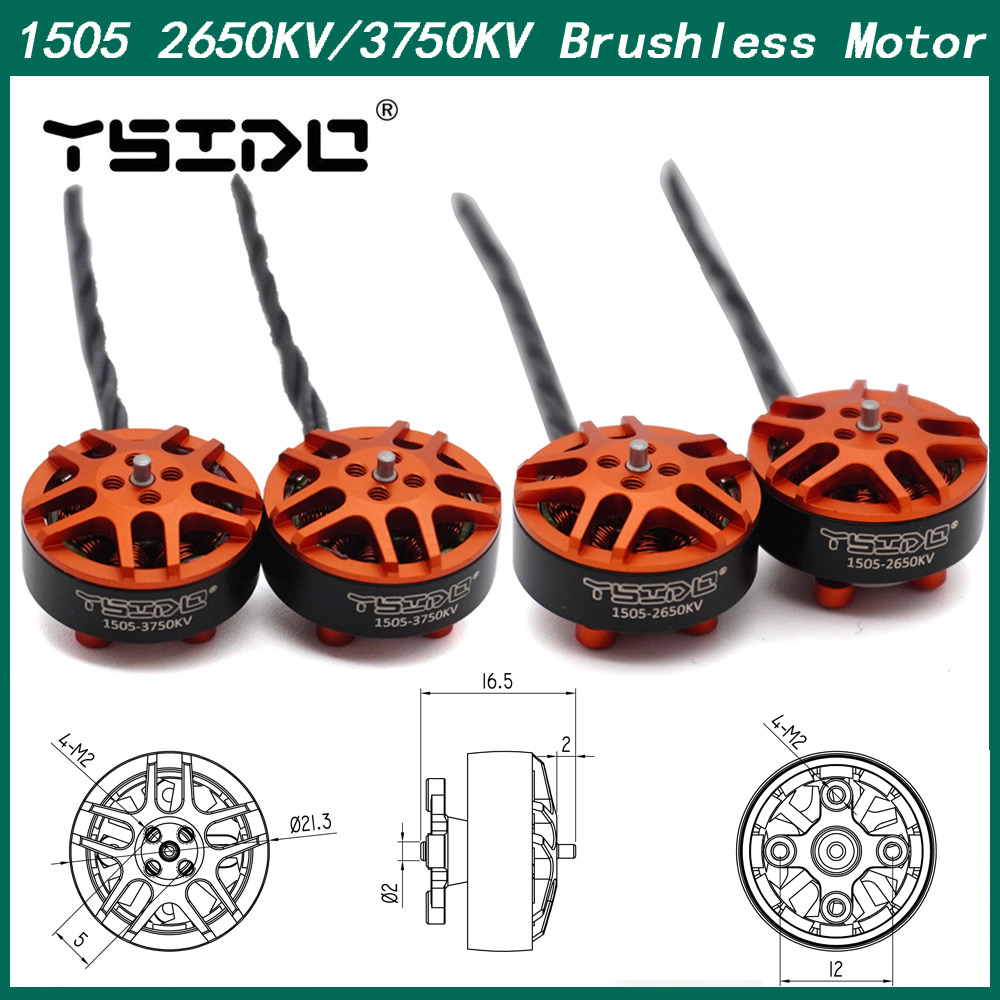 4 Pezzi YSIDO 1505 2650KV 3750 - Walksnail Avatar Hd Goggles X recensione e prezzo