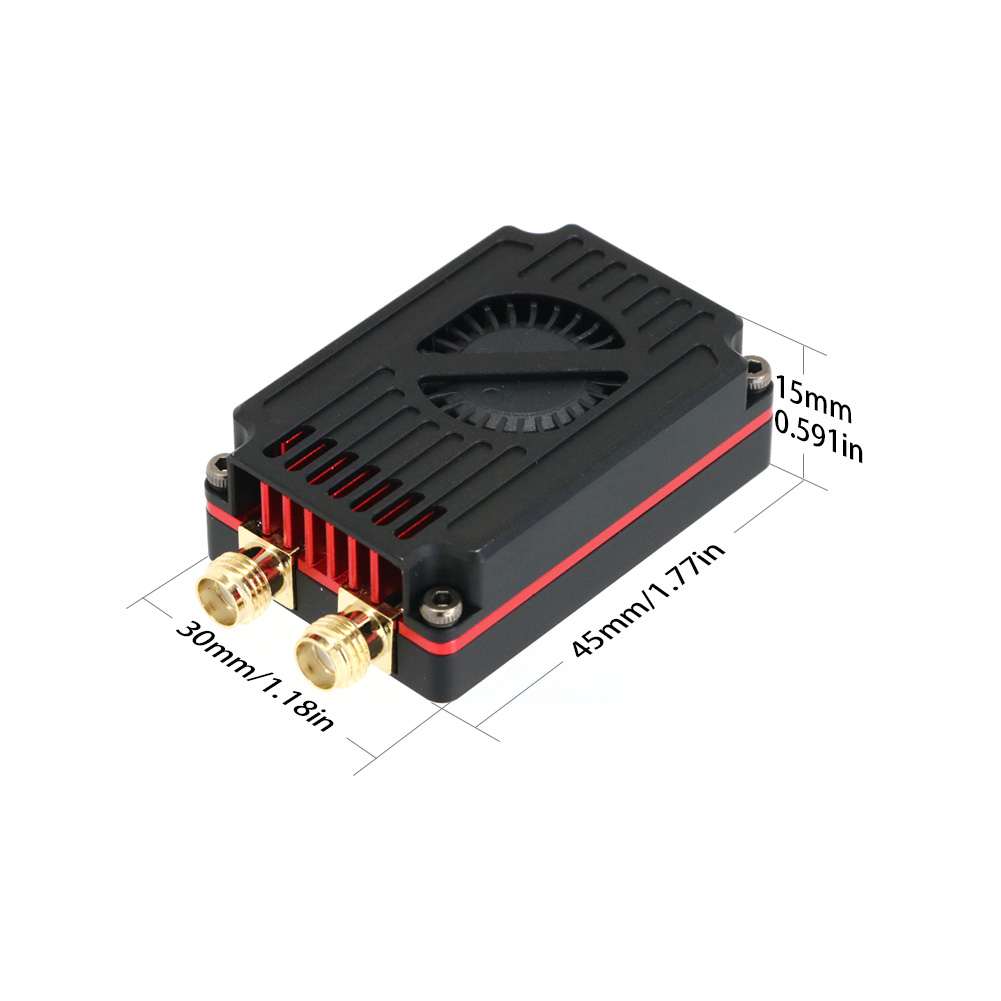 RUSHFPV 5.8G 2.5W VTX 4.9G 8+4 - Rushfpv Rush Max Solo 5.8G 2.5W Vtx recensione e prezzo